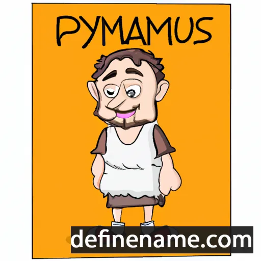 Pyramus cartoon