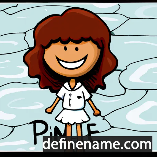 cartoon of the name Pyrene