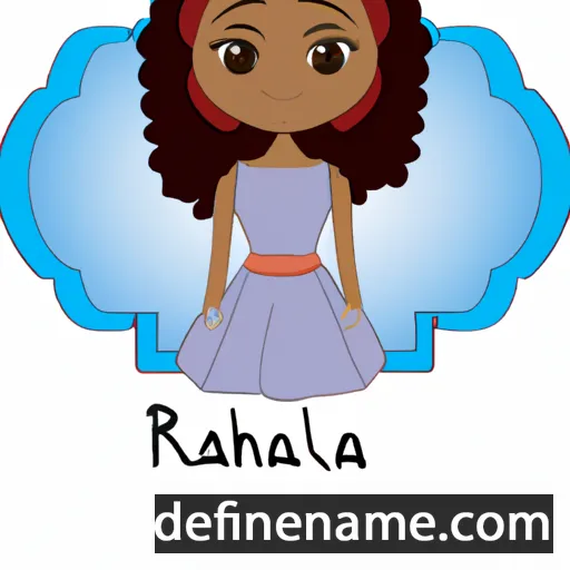 Rafhaela cartoon