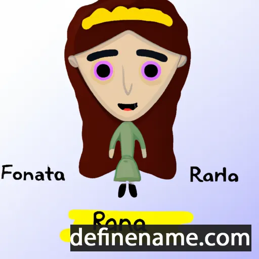 Rafiana cartoon