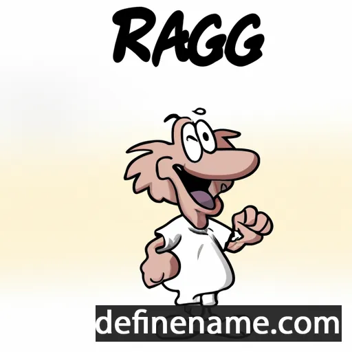 cartoon of the name Raggi