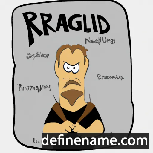 cartoon of the name Ragnild