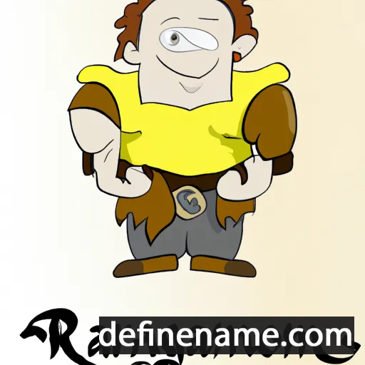 cartoon of the name Ragnomar