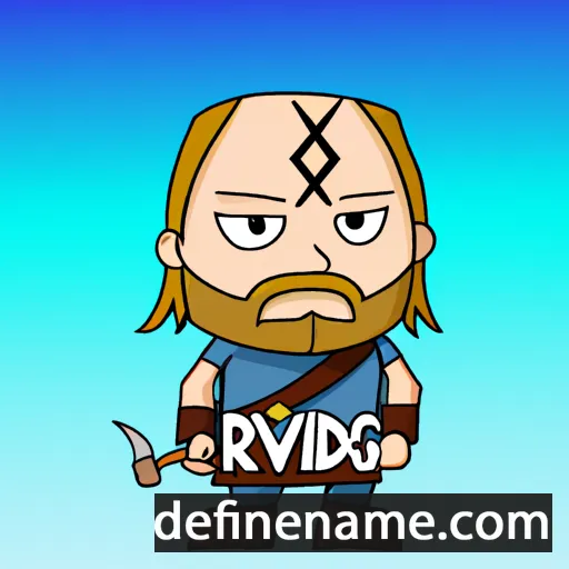 cartoon of the name Ragnviðr