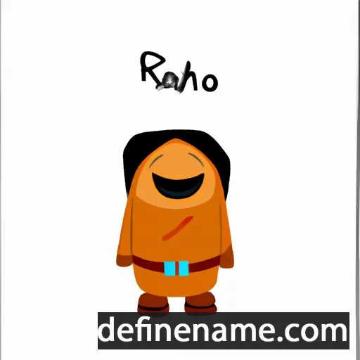 Raho cartoon