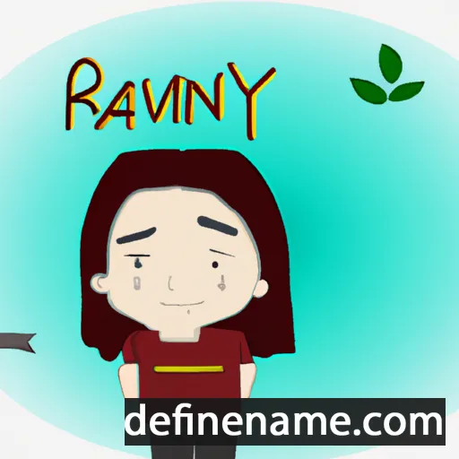 cartoon of the name Raiany