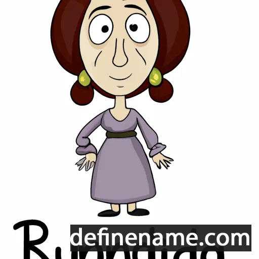 cartoon of the name Raimunda