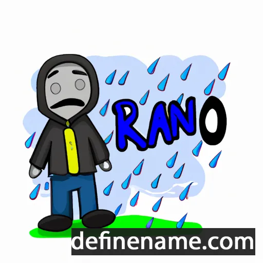 cartoon of the name Raino