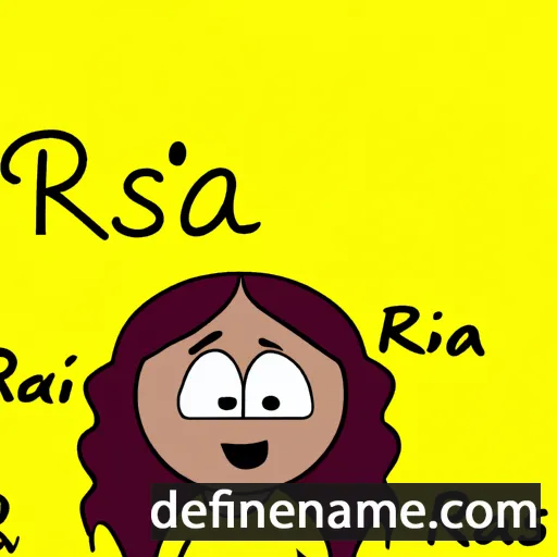 Raissà cartoon