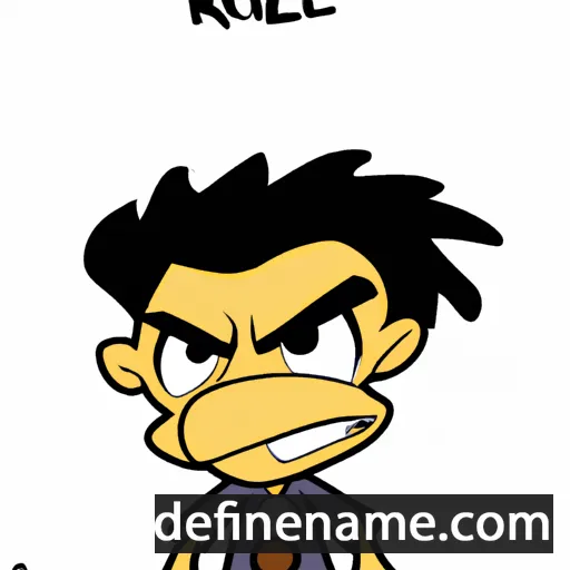 cartoon of the name Raizel