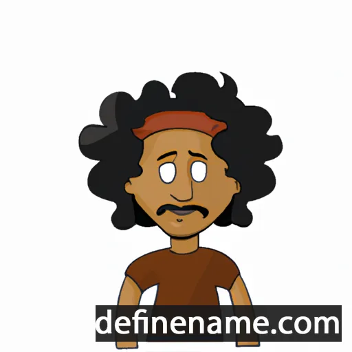 cartoon of the name Rajmond