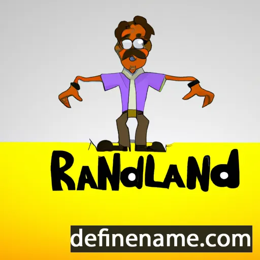 cartoon of the name Rajnold