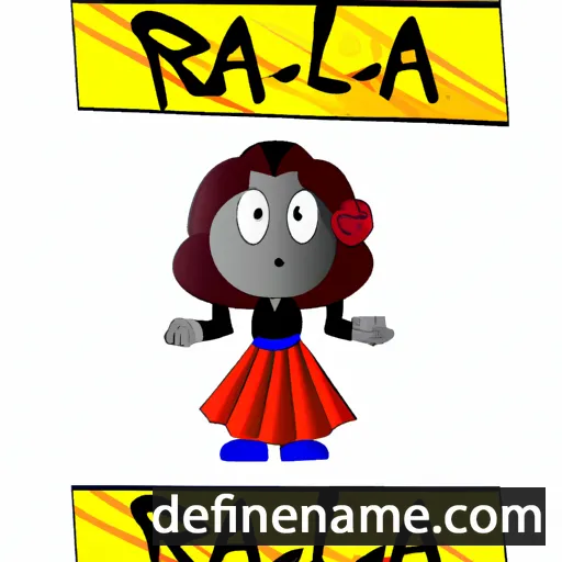 Ralia cartoon