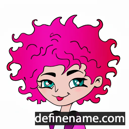 cartoon of the name Ralona