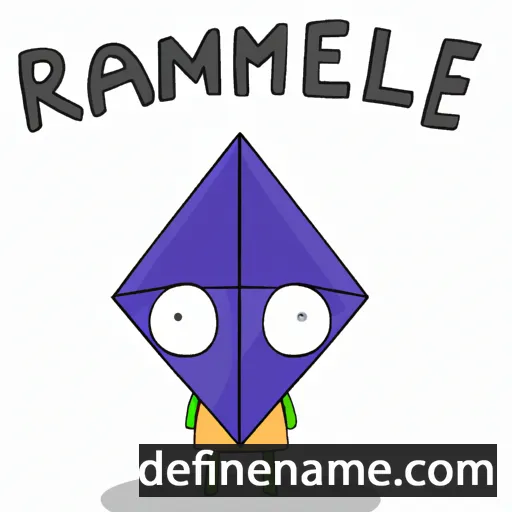 Ramiël cartoon