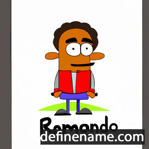 cartoon of the name Ramond