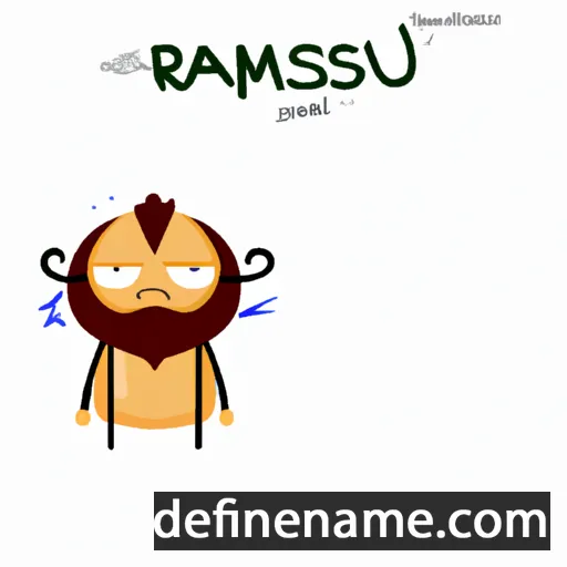 Ramush cartoon