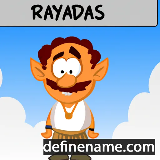 cartoon of the name Ramvydas