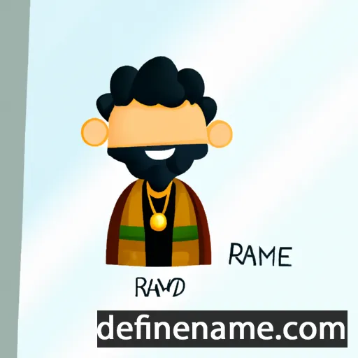 cartoon of the name Ramvydė