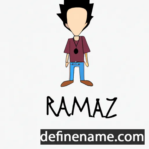 cartoon of the name Ramza