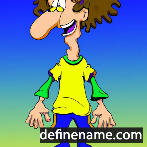 cartoon of the name Ramzee