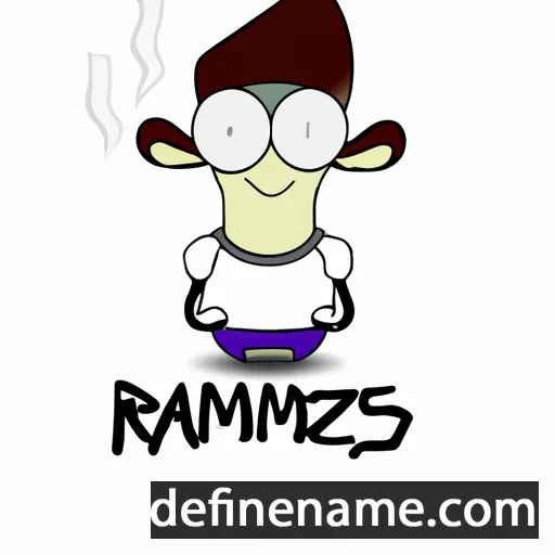 cartoon of the name Ramzes