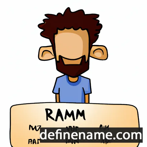 Ramzi cartoon