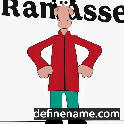 cartoon of the name Ransse