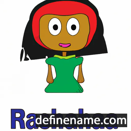 cartoon of the name Rasheda