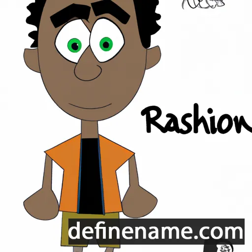 Rashon cartoon