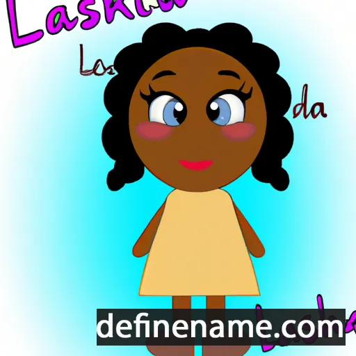 Lakeshia cartoon