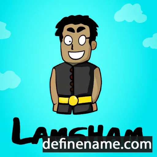 cartoon of the name Lakshman