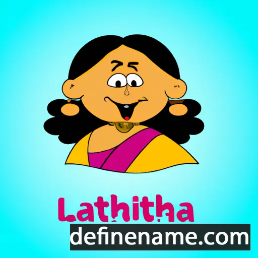 Lalitha cartoon