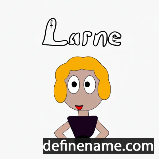 Laraine cartoon