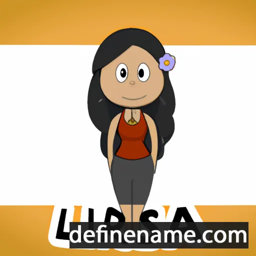 Larissa cartoon