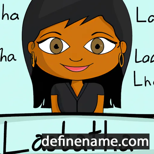 Latisha cartoon