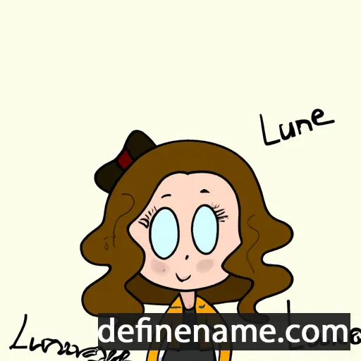 Laurine cartoon