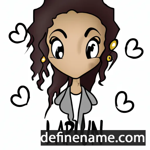 Lauryn cartoon