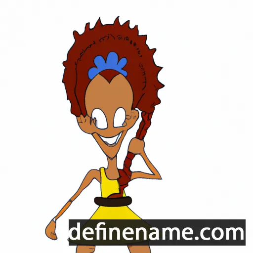 Leela cartoon