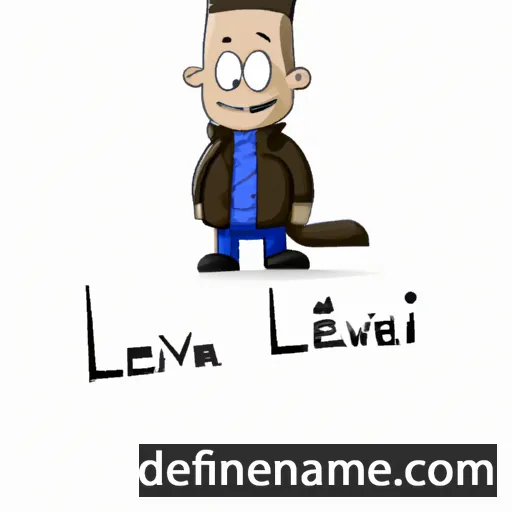 cartoon of the name Leevi