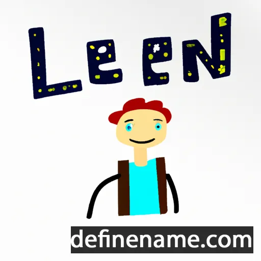 Lenn cartoon