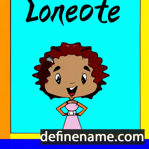 Leontyne cartoon