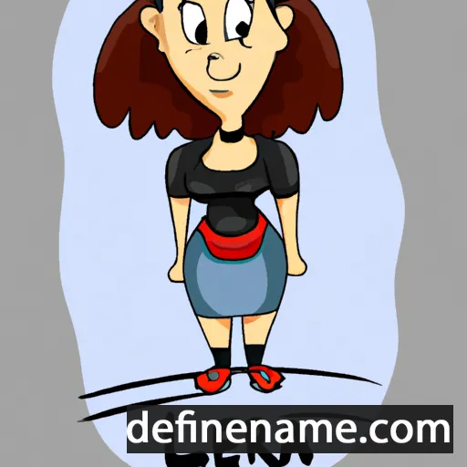 cartoon of the name Lera