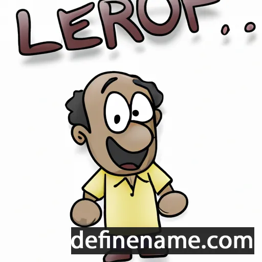 Leroi cartoon