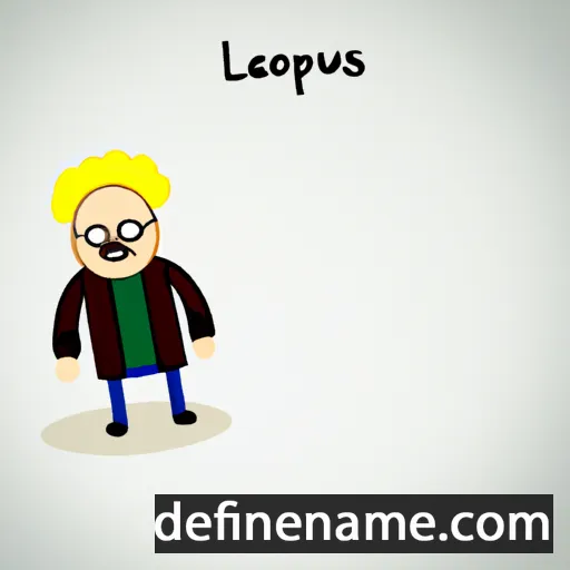 Leukippos cartoon