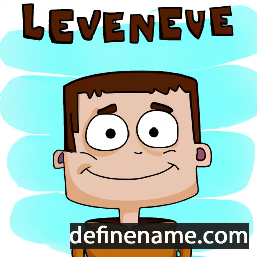 Levente cartoon