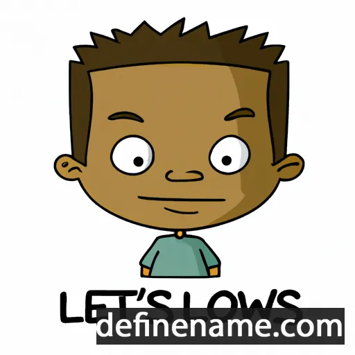 cartoon of the name Lewis