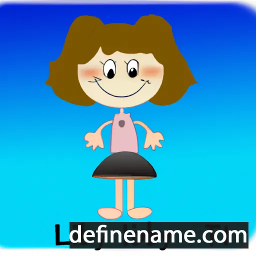 cartoon of the name Libby