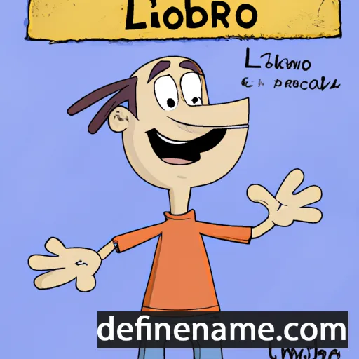 cartoon of the name Liborio