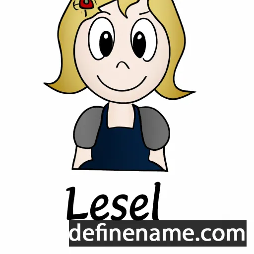 cartoon of the name Liesel